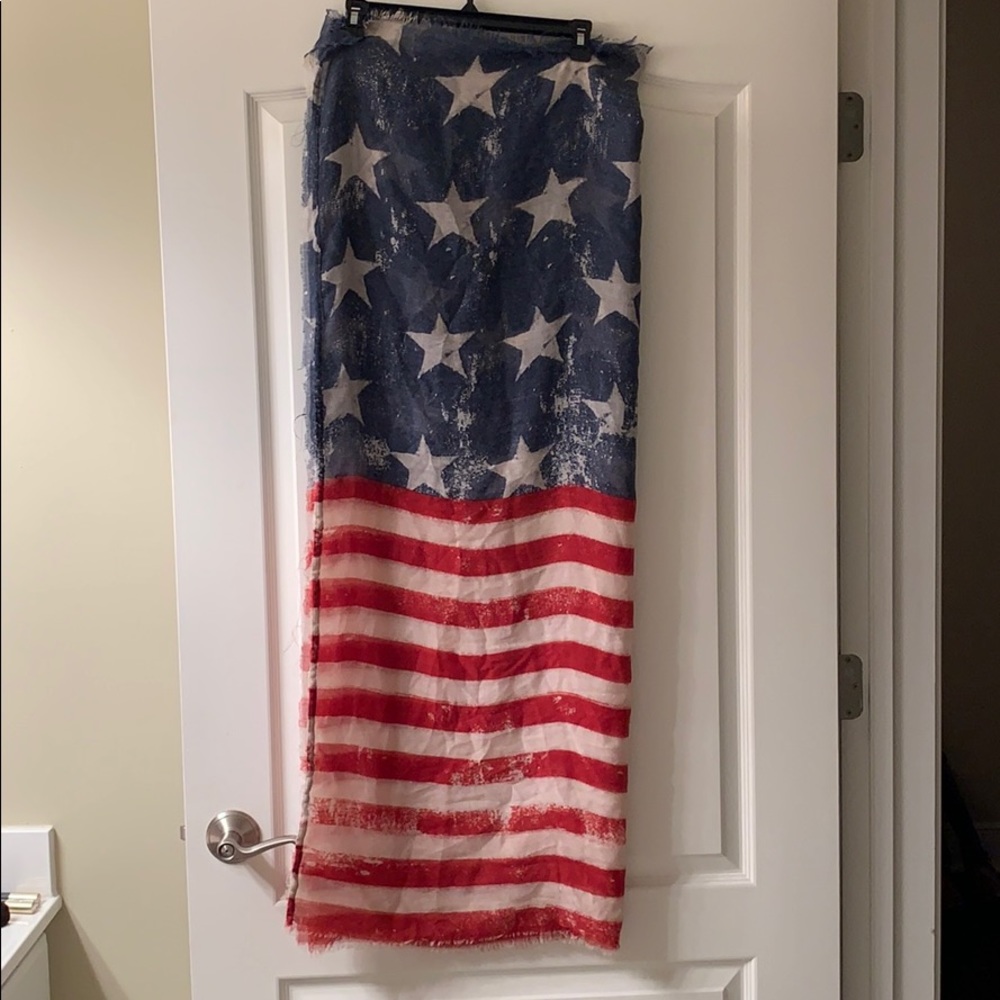 American flag scarf / shawl